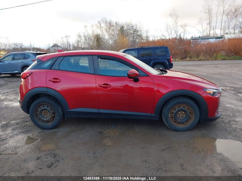 2017 Mazda Cx-3 Touring VIN: JM1DKFC75H0160152 Lot: 12453358