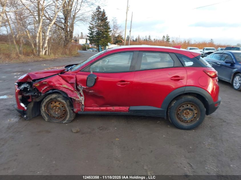 2017 Mazda Cx-3 Touring VIN: JM1DKFC75H0160152 Lot: 12453358