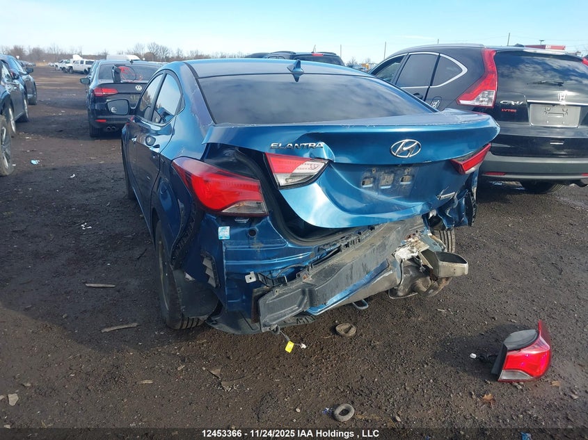 KMHDH4AH9FU404241 2015 HYUNDAI ELANTRA photo no. 3