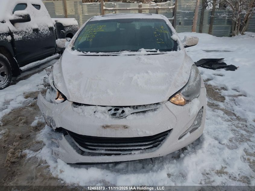 2015 Hyundai Elantra Gls VIN: KMHDH4AH6FU413673 Lot: 12453373