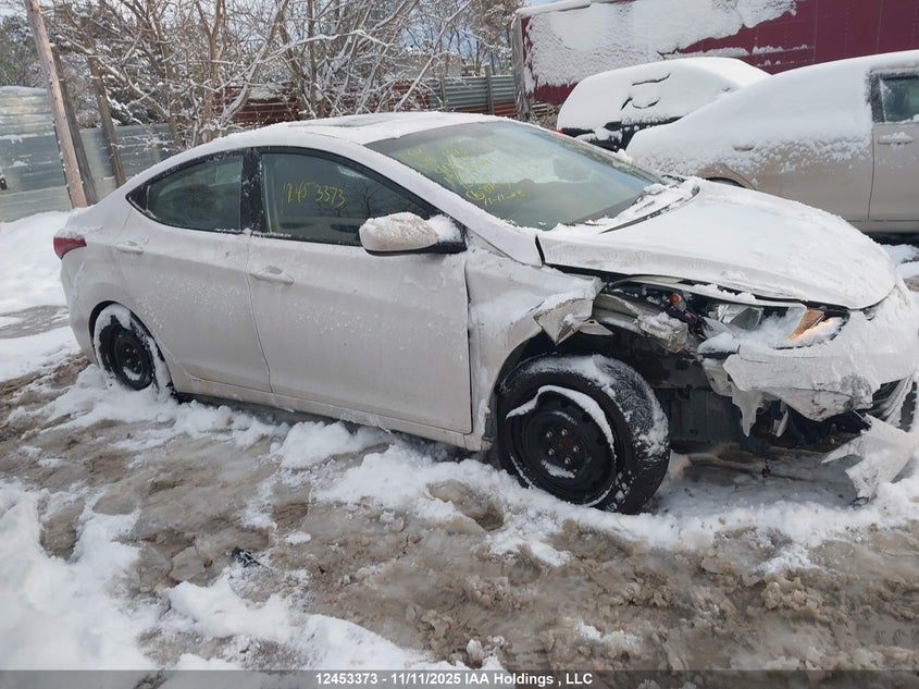 2015 Hyundai Elantra Gls VIN: KMHDH4AH6FU413673 Lot: 12453373