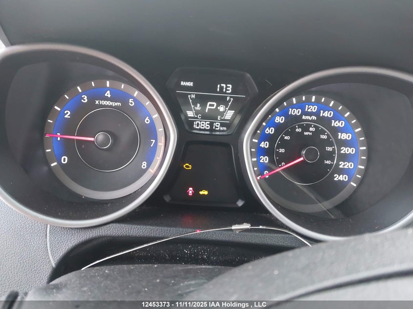 2015 Hyundai Elantra Gls VIN: KMHDH4AH6FU413673 Lot: 12453373