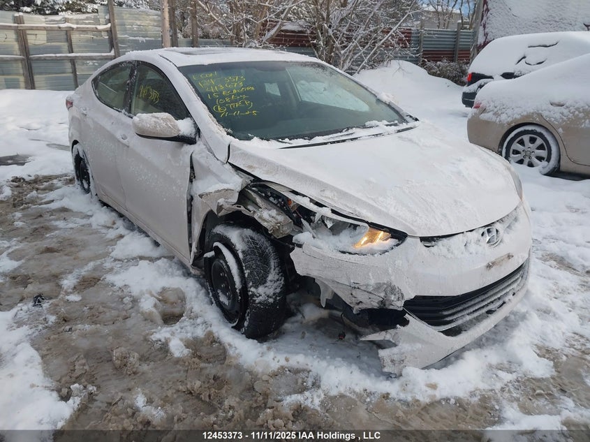 KMHDH4AH6FU413673 2015 Hyundai Elantra Gls auction photo 1
