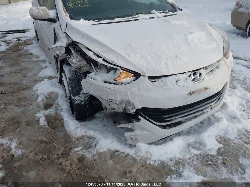 2015 Hyundai Elantra Gls VIN: KMHDH4AH6FU413673 Lot: 12453373