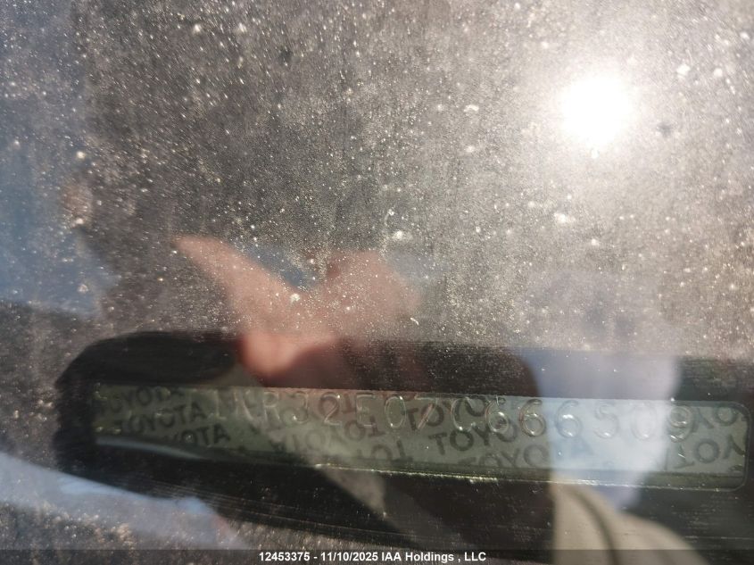 2007 Toyota Matrix Wagon VIN: 2T1KR32E07C666509 Lot: 12453375