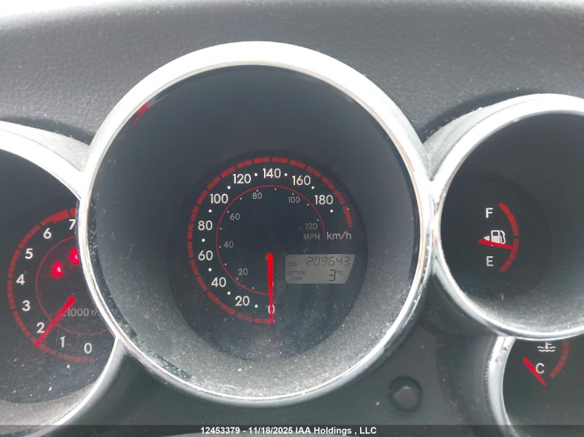 2005 Toyota Matrix Xr VIN: 2T1KR32E05C906431 Lot: 12453379