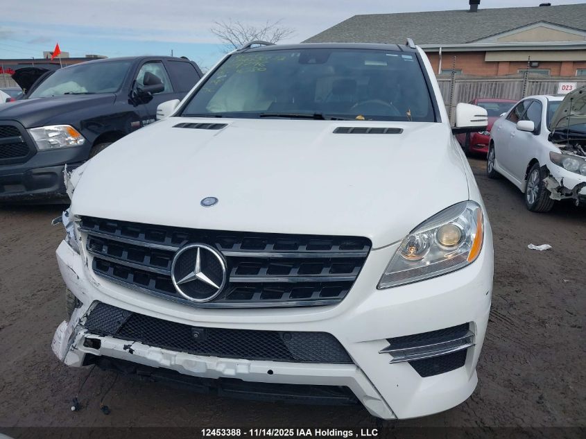 2015 Mercedes-Benz Ml 350 Bluetec 4Matic VIN: 4JGDA2EB5FA609796 Lot: 12453388
