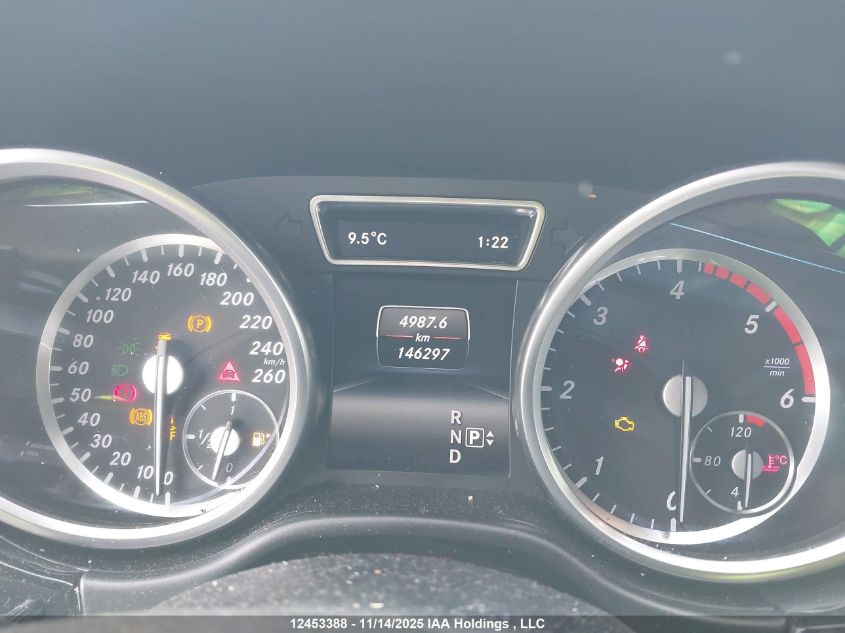 2015 Mercedes-Benz Ml 350 Bluetec 4Matic VIN: 4JGDA2EB5FA609796 Lot: 12453388