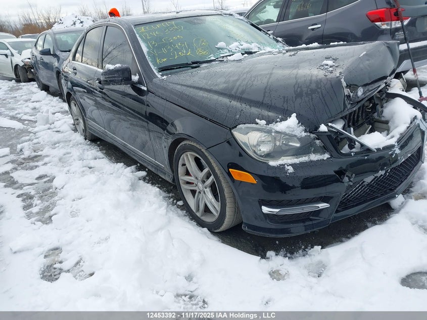 WDDGF8AB6DG113451 2013 Mercedes-Benz C 300 4Matic auction photo 1