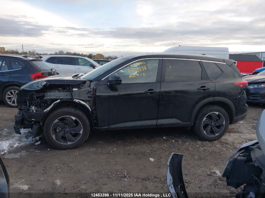 2025 Nissan Rogue Sv/Rc VIN: JN8BT3BB9SW167283 Lot: 12453398