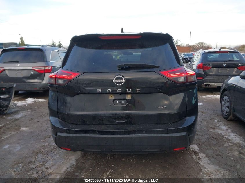 2025 Nissan Rogue Sv/Rc VIN: JN8BT3BB9SW167283 Lot: 12453398