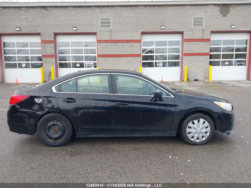 2015 Subaru Legacy 2.5I VIN: 4S3BNCA69F3034542 Lot: 12453414
