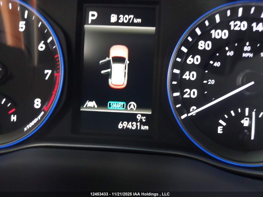 2022 Hyundai Kona Sel/Se VIN: KM8K2CAB2NU812996 Lot: 12453433