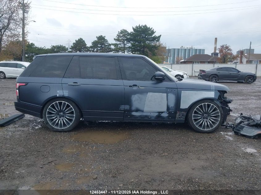 2020 Land Rover Range Rover 5.0L V8 Supercharged P525 Hse VIN: SALGV5SE4LA590801 Lot: 12453447