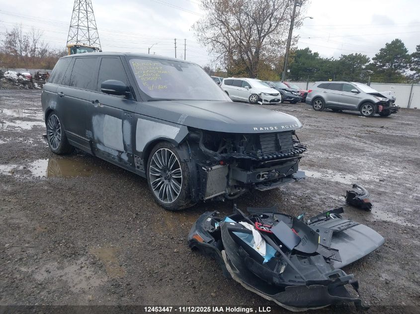 2020 Land Rover Range Rover 5.0L V8 Supercharged P525 Hse VIN: SALGV5SE4LA590801 Lot: 12453447