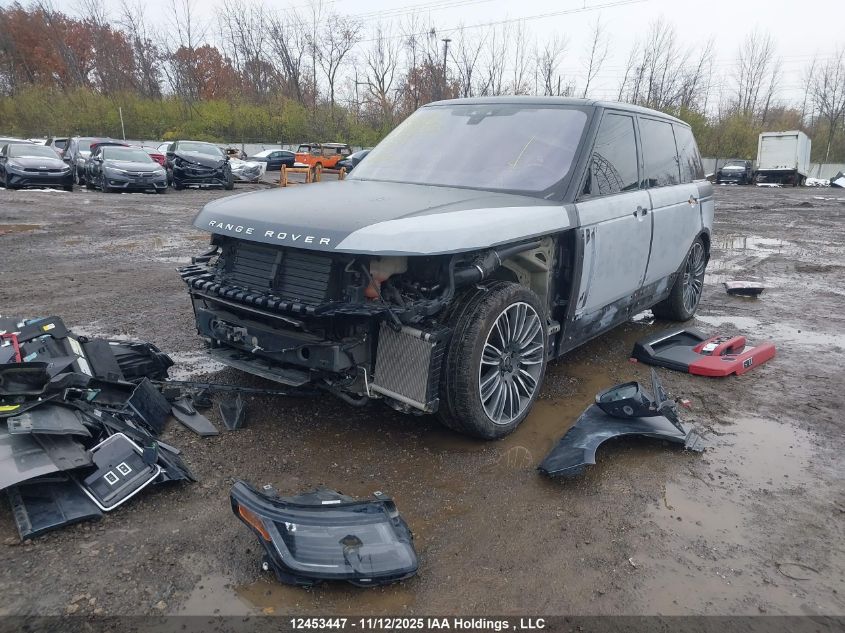 2020 Land Rover Range Rover 5.0L V8 Supercharged P525 Hse VIN: SALGV5SE4LA590801 Lot: 12453447