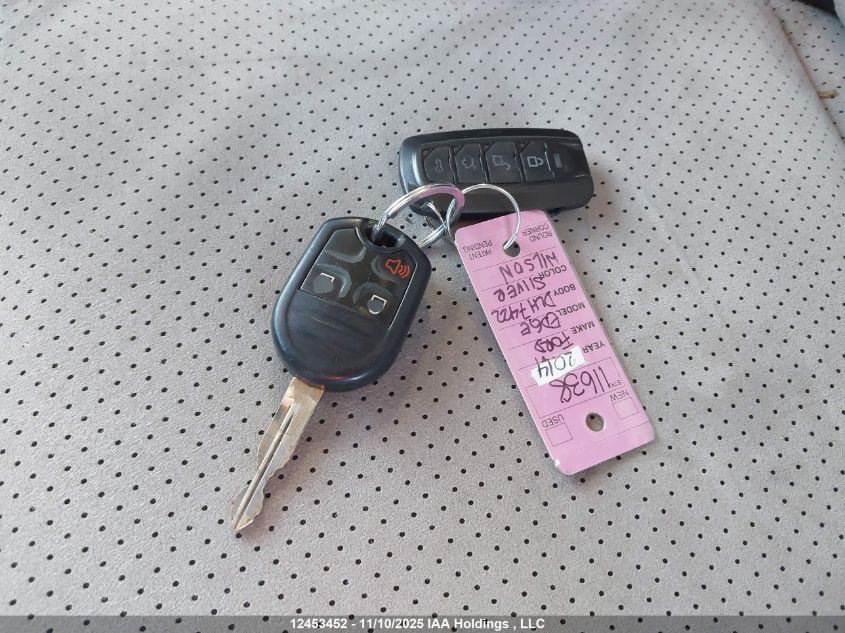 2014 Ford Edge Sel VIN: 2FMDK4JC6EBA42430 Lot: 12453452