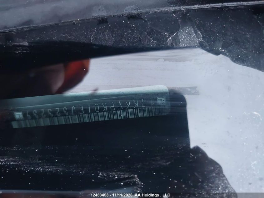 2015 GMC Acadia Sle2 VIN: 1GKKVPKD1FJ323239 Lot: 12453453