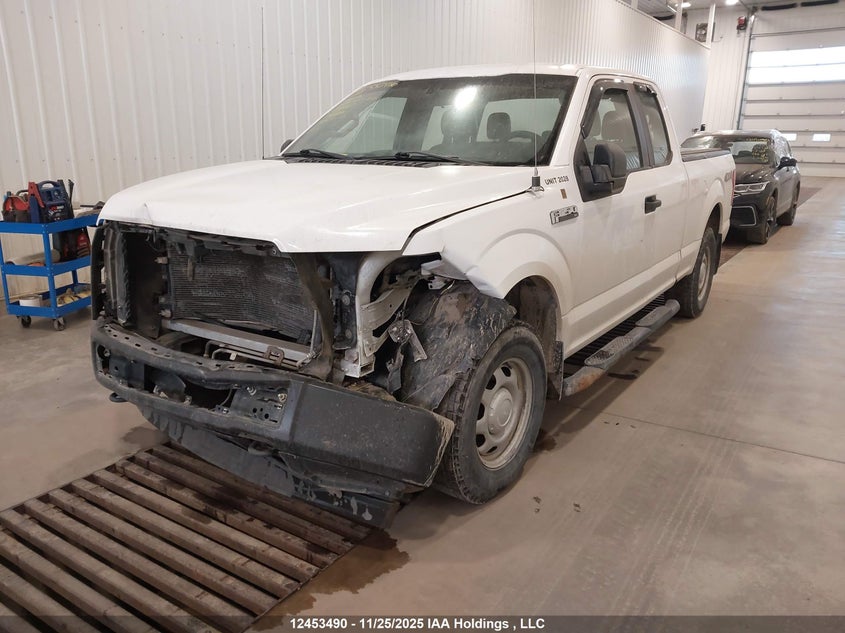 2017 Ford F150 Super Cab VIN: 1FTFX1EF6HKC50416 Lot: 12453490