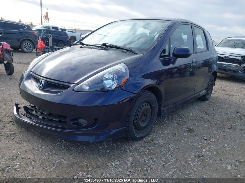 JHMGD37618S806605 2008 HONDA FIT photo no. 2