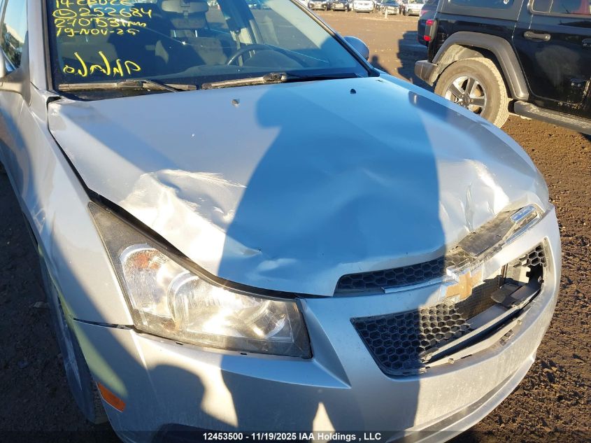 2014 Chevrolet Cruze 1Lt VIN: 1G1PC5SB8E7252684 Lot: 12453500