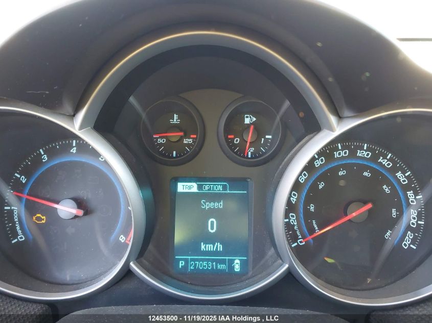 2014 Chevrolet Cruze 1Lt VIN: 1G1PC5SB8E7252684 Lot: 12453500