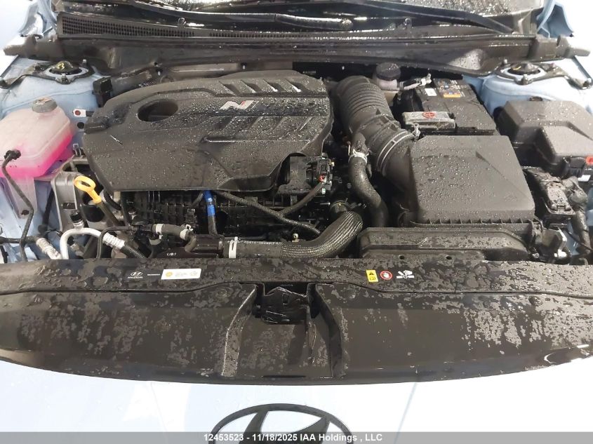 2025 Hyundai Elantra N VIN: KMHLW4DK2SU032017 Lot: 12453523