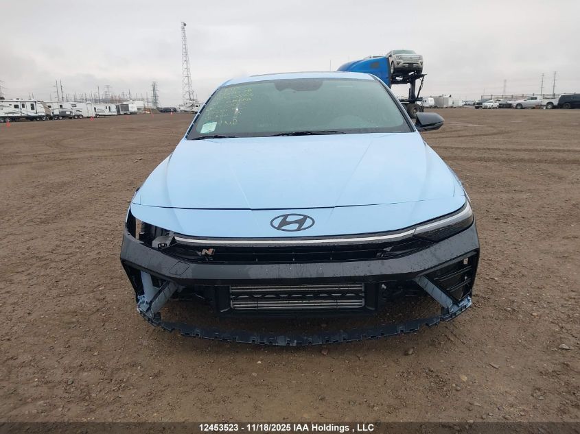 2025 Hyundai Elantra N VIN: KMHLW4DK2SU032017 Lot: 12453523