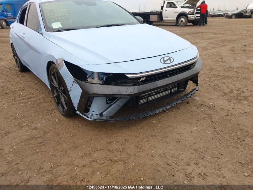 2025 Hyundai Elantra N VIN: KMHLW4DK2SU032017 Lot: 12453523