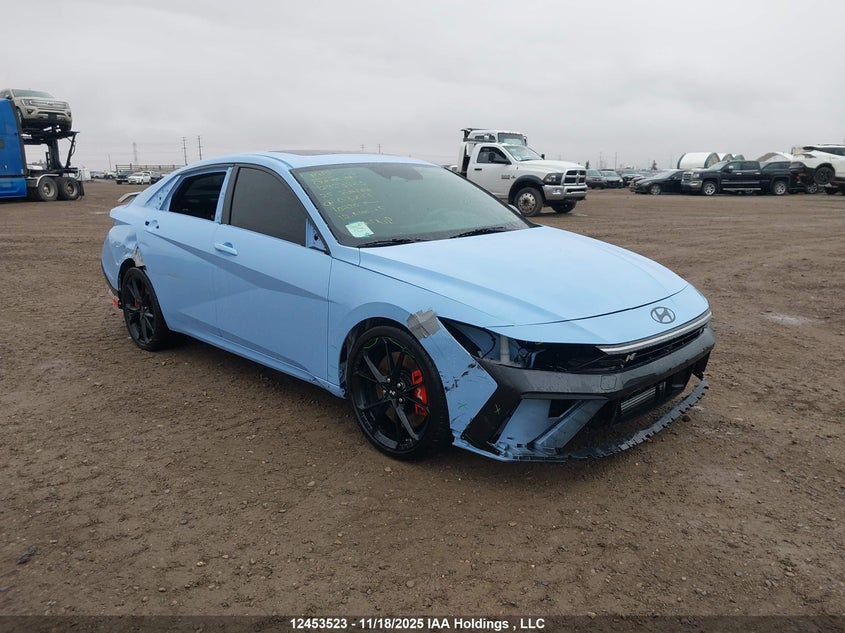 KMHLW4DK2SU032017 2025 Hyundai Elantra N auction photo 1