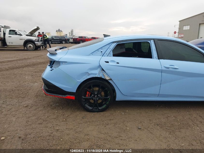 2025 Hyundai Elantra N VIN: KMHLW4DK2SU032017 Lot: 12453523