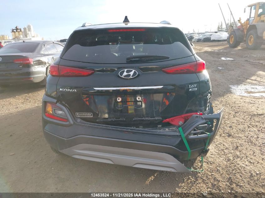 2019 Hyundai Kona 1.6T Ultimate VIN: KM8K5CA50KU268642 Lot: 12453524