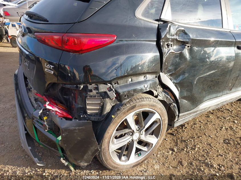 2019 Hyundai Kona 1.6T Ultimate VIN: KM8K5CA50KU268642 Lot: 12453524