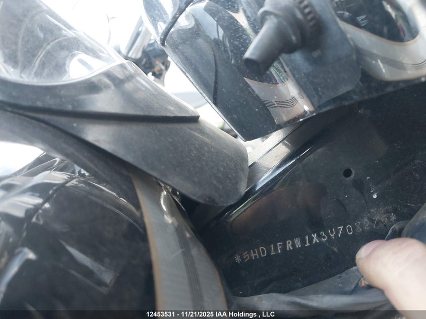 5HD1FRW1X3Y708275 2003 HARLEY-DAVIDSON ROAD KING photo no. 10