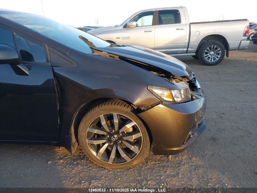 2013 Honda Civic Touring VIN: 2HGFB2F71DH028266 Lot: 12453533