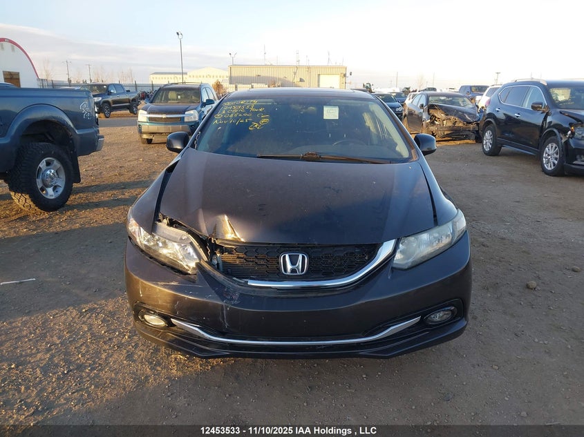 2013 Honda Civic Touring VIN: 2HGFB2F71DH028266 Lot: 12453533