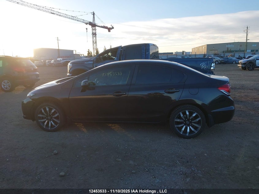 2013 Honda Civic Touring VIN: 2HGFB2F71DH028266 Lot: 12453533