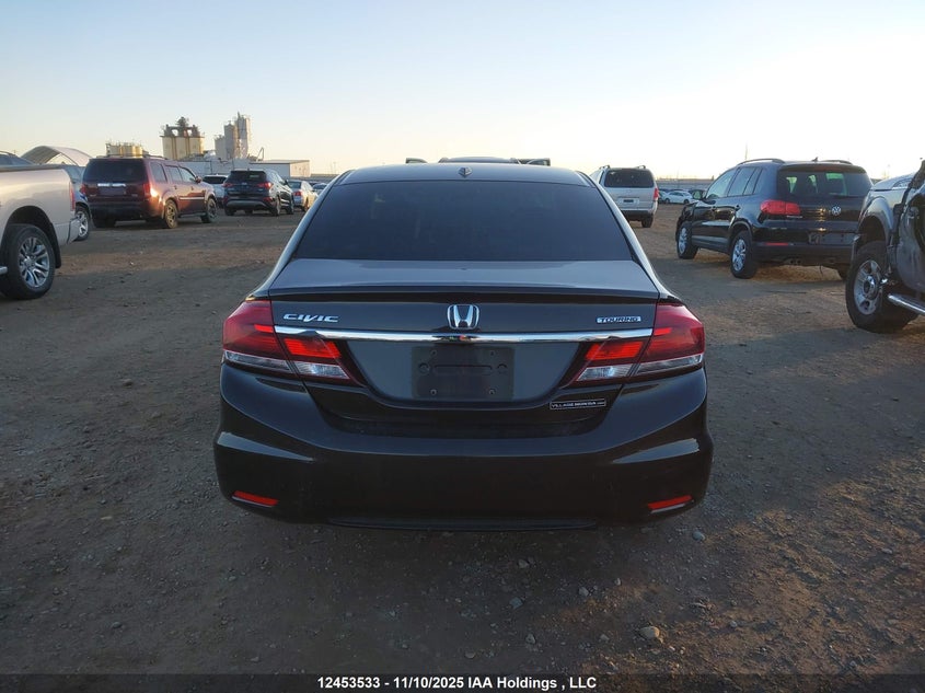 2013 Honda Civic Touring VIN: 2HGFB2F71DH028266 Lot: 12453533