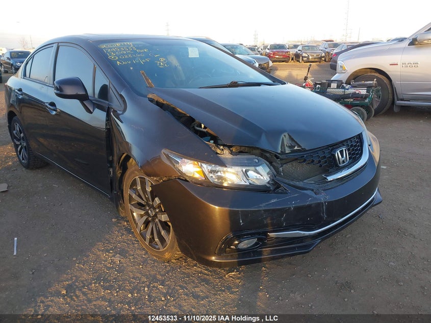 2013 Honda Civic Touring VIN: 2HGFB2F71DH028266 Lot: 12453533