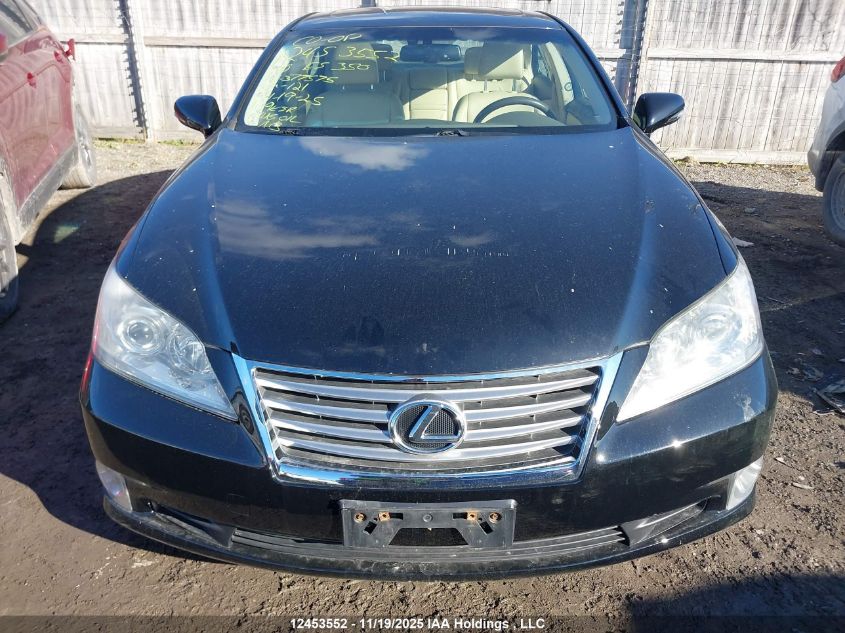 2010 Lexus Es 350 350 VIN: JTHBK1EG0A2377575 Lot: 12453552