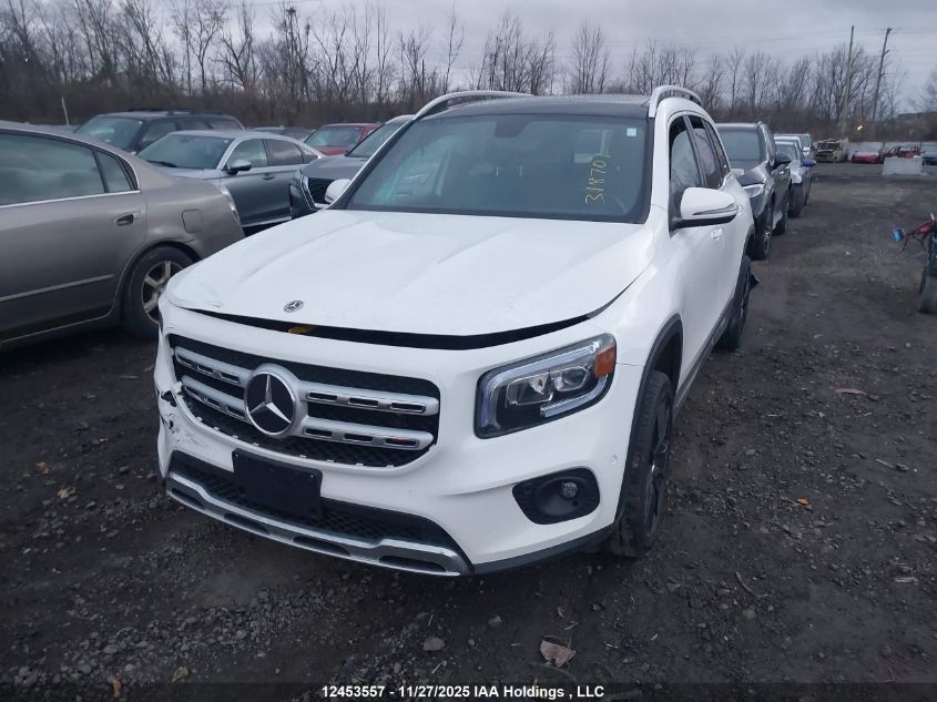 2023 Mercedes-Benz Glb 250 4Matic VIN: W1N4M4HB3PW318701 Lot: 12453557