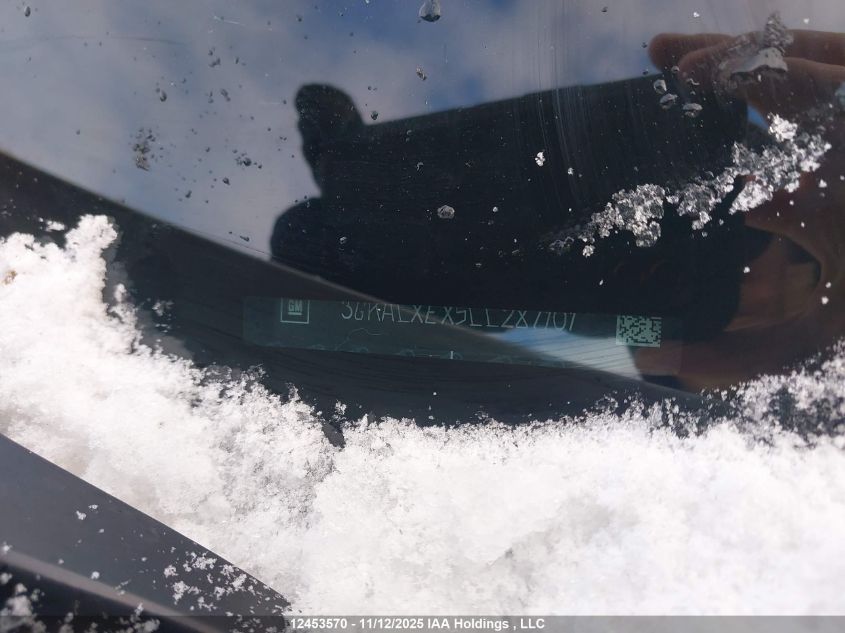 2020 GMC Terrain Denali VIN: 3GKALXEX5LL287101 Lot: 12453570