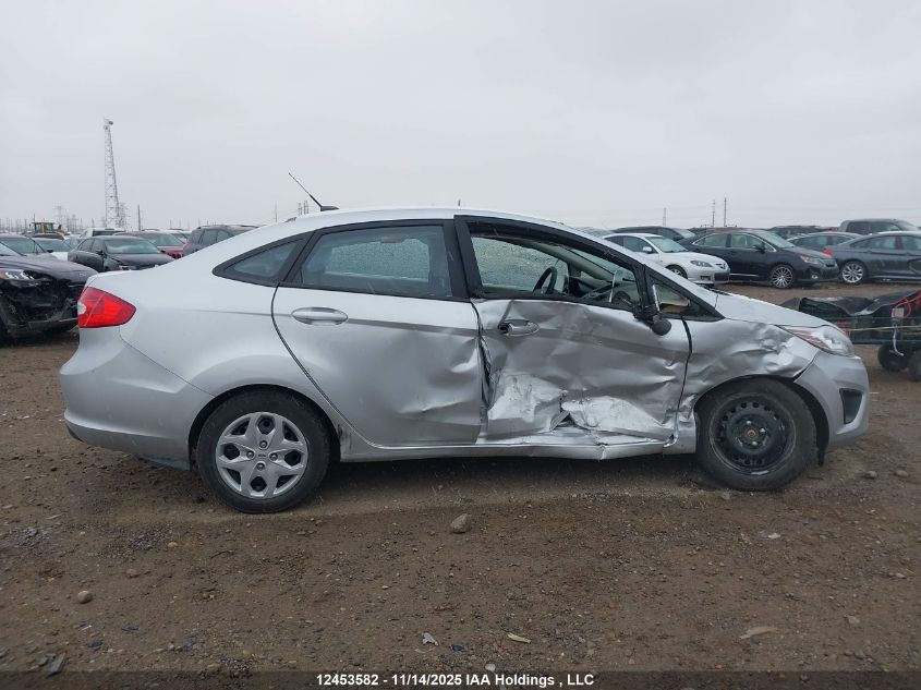 2013 Ford Fiesta S VIN: 3FADP4AJ1DM206366 Lot: 12453582