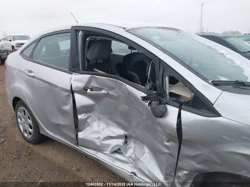 2013 Ford Fiesta S VIN: 3FADP4AJ1DM206366 Lot: 12453582