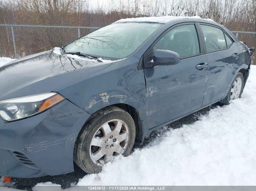 2016 Toyota Corolla Le VIN: 2T1BURHE3GC664049 Lot: 12453612