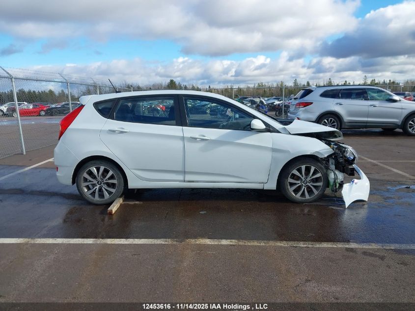 2017 Hyundai Accent Se VIN: KMHCT5AE8HU309193 Lot: 12453616