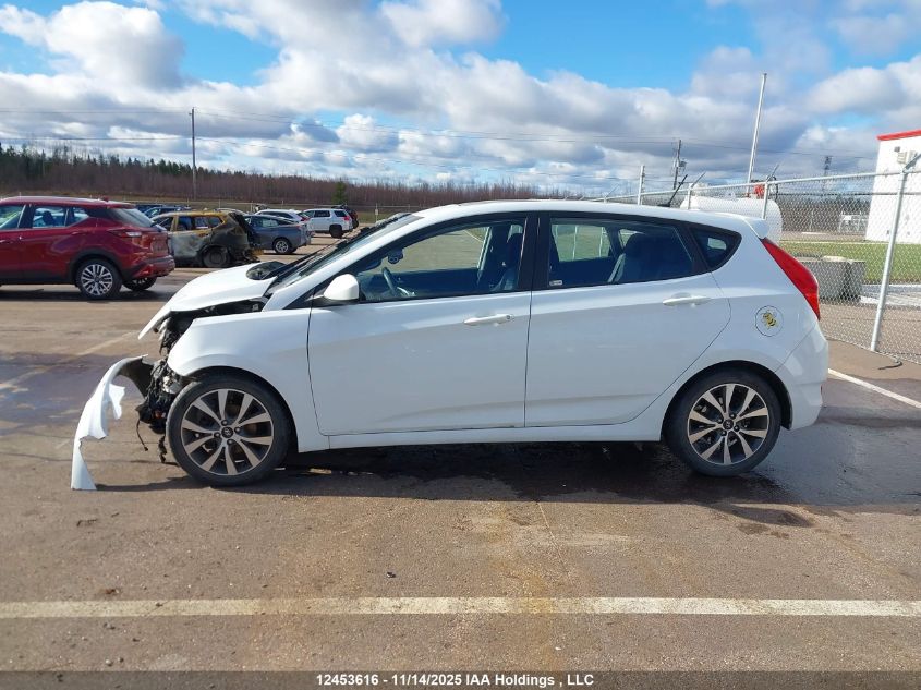 2017 Hyundai Accent Se VIN: KMHCT5AE8HU309193 Lot: 12453616