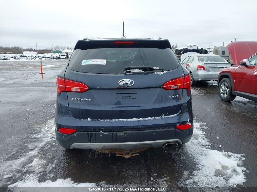 2014 Hyundai Santa Fe Sport VIN: 5XYZU3LB1EG186854 Lot: 12453618