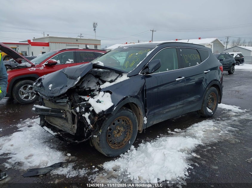 5XYZU3LB1EG186854 2014 HYUNDAI SANTA FE photo no. 2