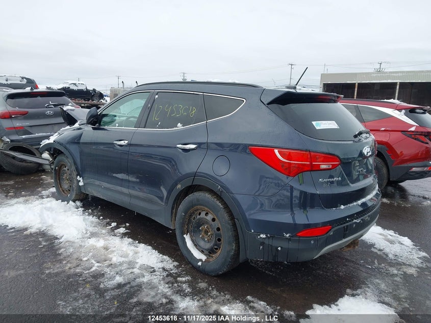 5XYZU3LB1EG186854 2014 HYUNDAI SANTA FE photo no. 3